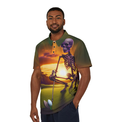 Skeleton Golf Polo Shirt