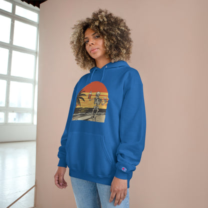 Pau Hana Surf Skeleton Hoodie