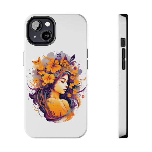 Tough IPhone Case by Floral Fusion Graphics - Girl Power Series 6