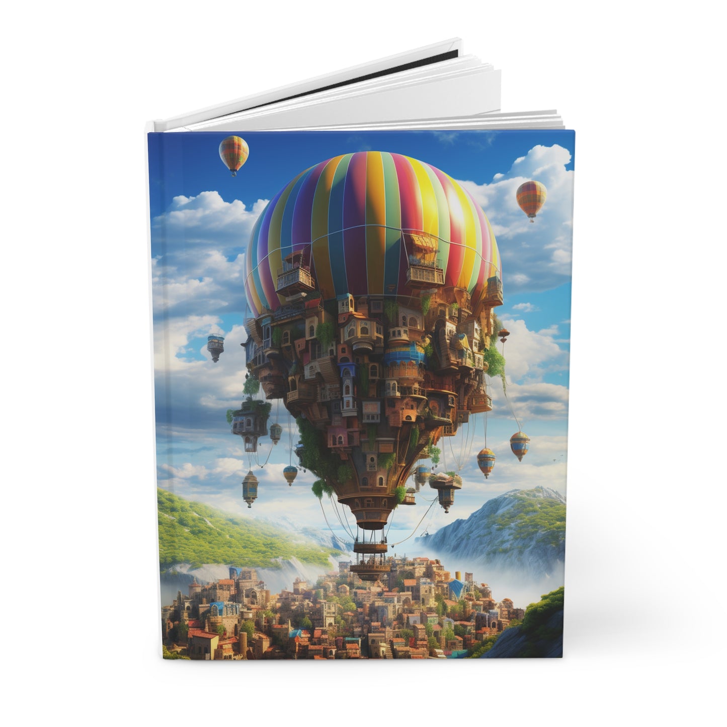 Hardcover Journal Matte - Imagination Homes Series Balloon 2