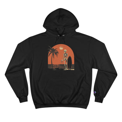 Pau Hana Surf Skeleton Hoodie - v2