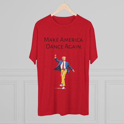 Trump DJ Tee V3 - Unisex Tri-Blend Crew