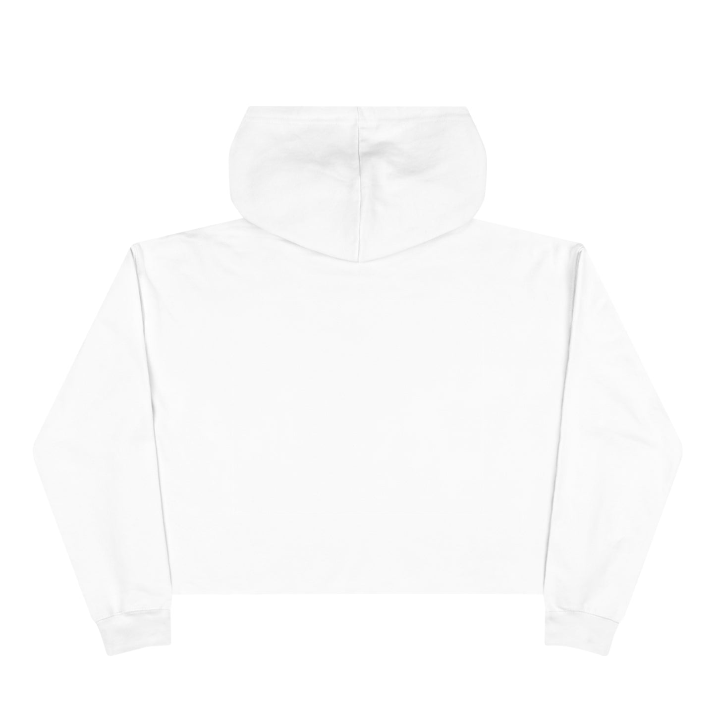 Crop Hoodie - Apres Ski Winner - White and