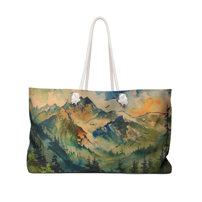 The Beautiful Mountain Tote, Weekender Bag, v2