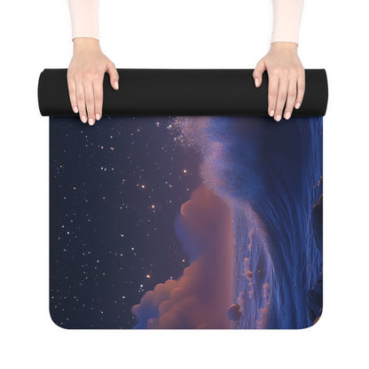 Serene Ocean Yoga Mat - Perfect for Meditation and Practice V7