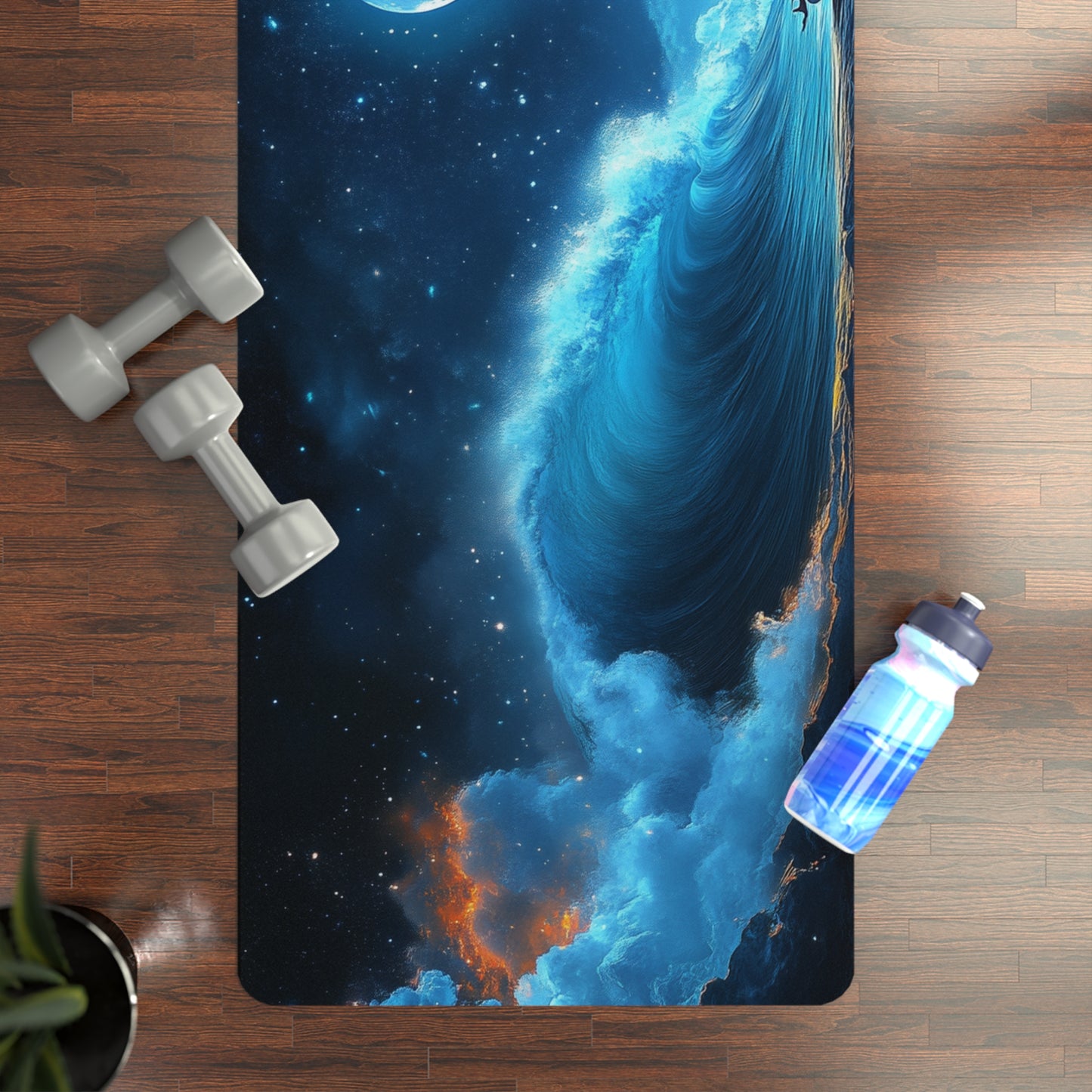 Serene Ocean Yoga Mat - Perfect for Meditation and Practice V2