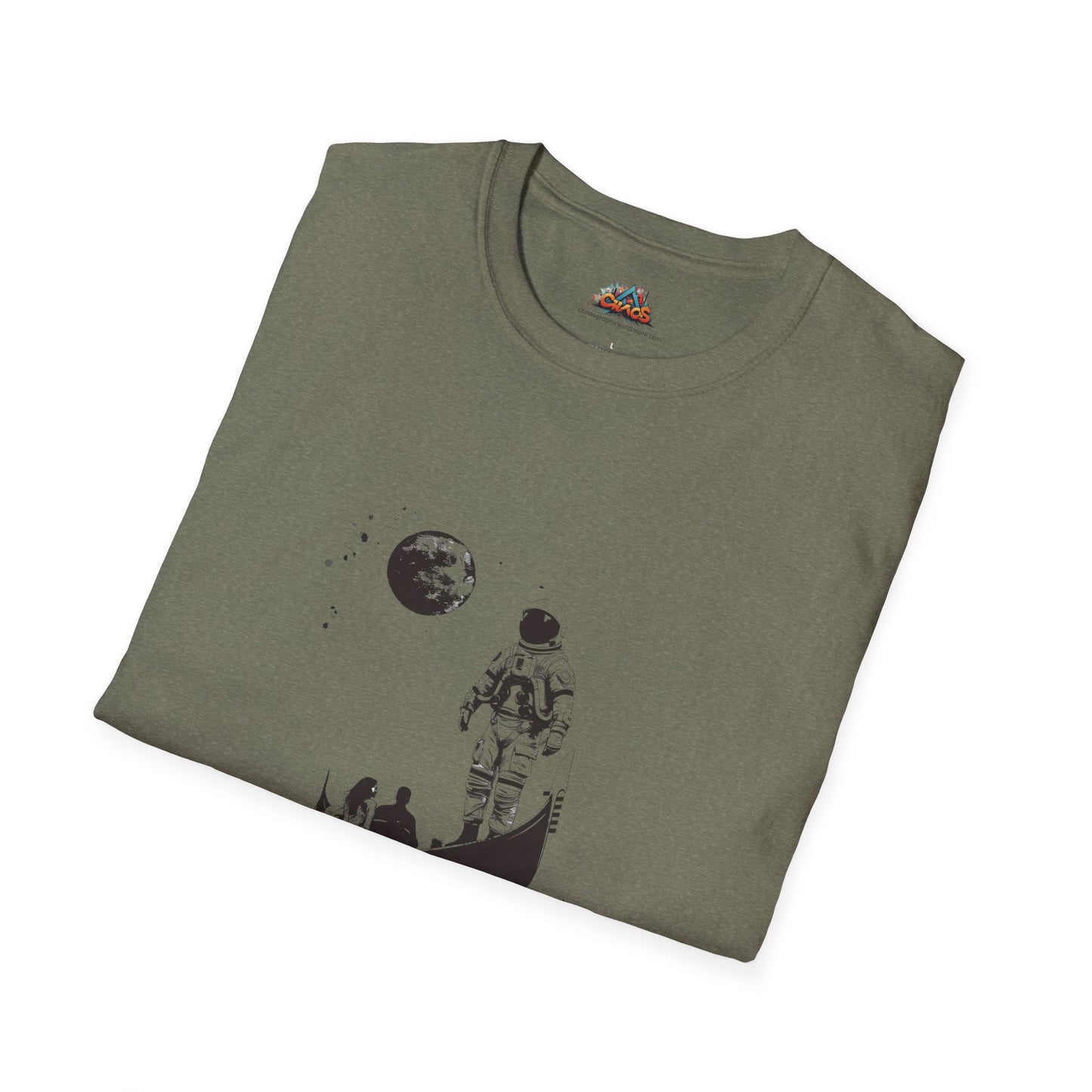 Soft 100% Ring-Spun Cotton - Tropical T-Shirt Collection - Artsy Designs Astronaut V3