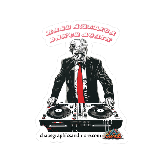 DJ Trump Sticker 4