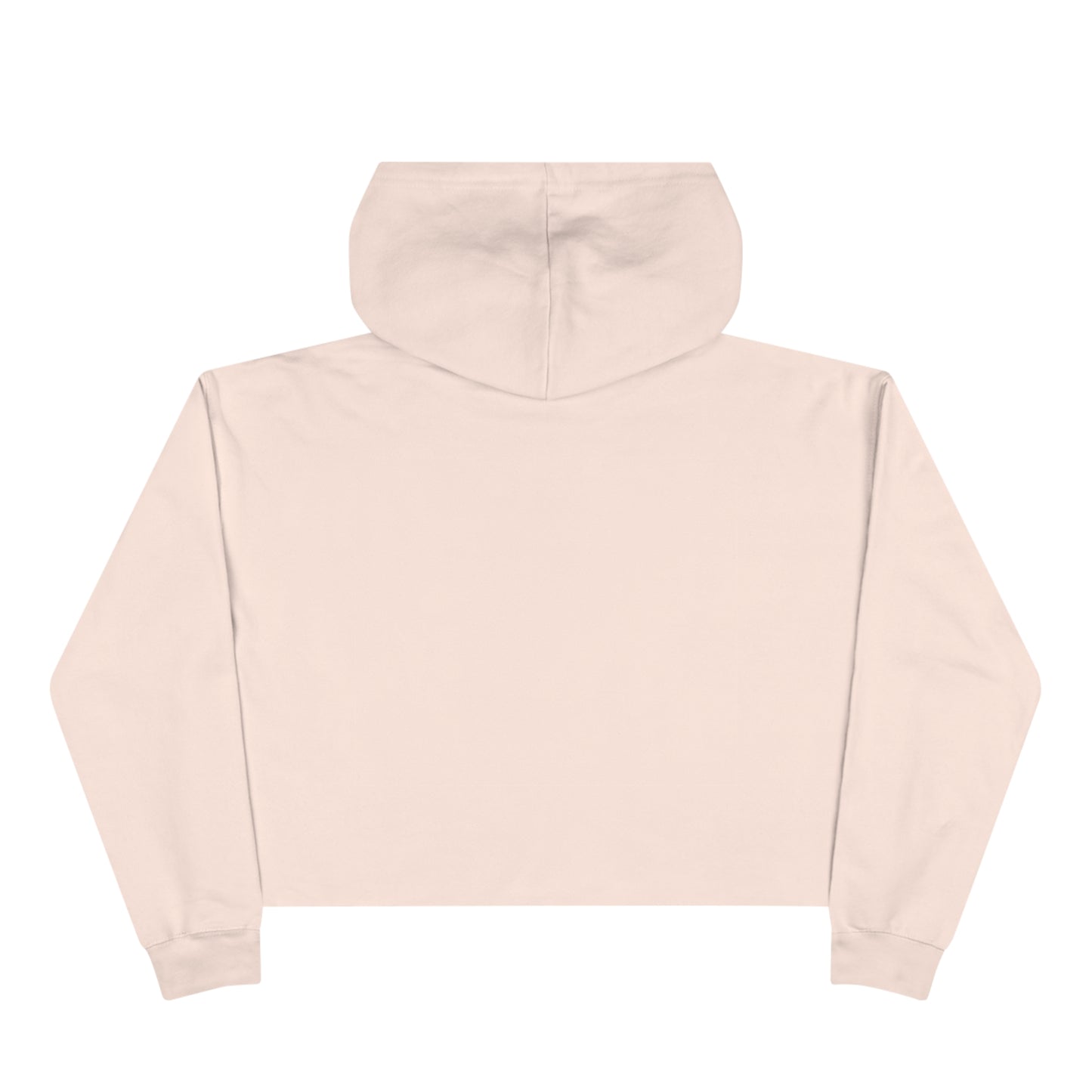 Crop Hoodie - Apres Ski Winner - White and