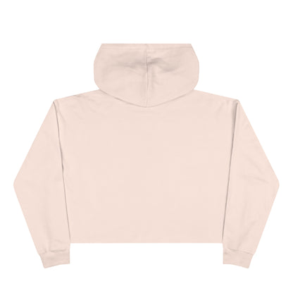 Crop Hoodie - Apres Ski Winner - White and