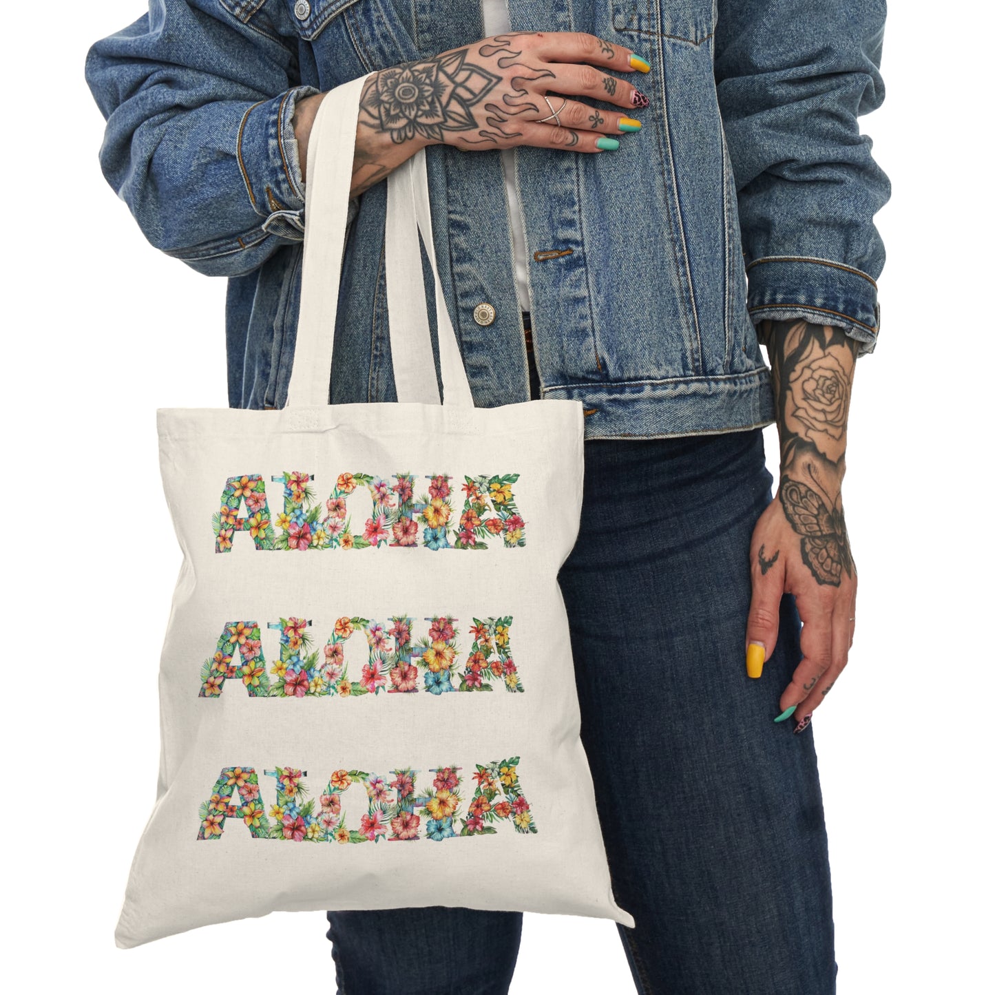 Natural Tote Bag - Tropics Now Series 4