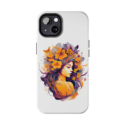 Tough IPhone Case by Floral Fusion Graphics - Girl Power Series 6