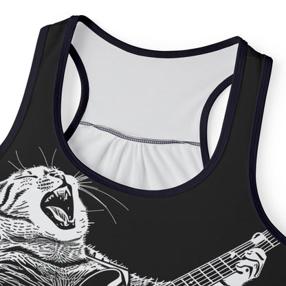 USA - Women's Tank Top (AOP) - This Pussy Rocks