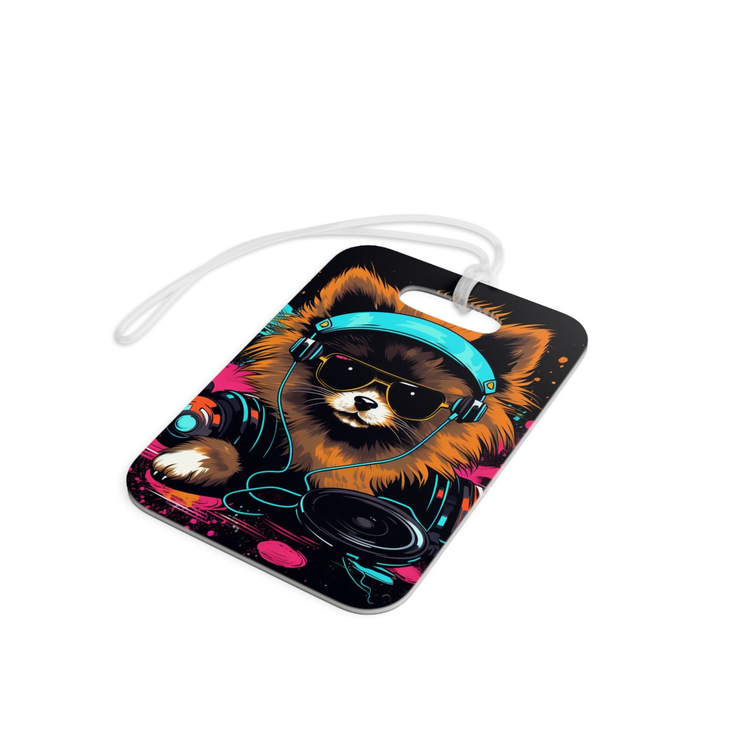 Luggage, Bag Tags Amazing Pet Prints Pomeranian v2