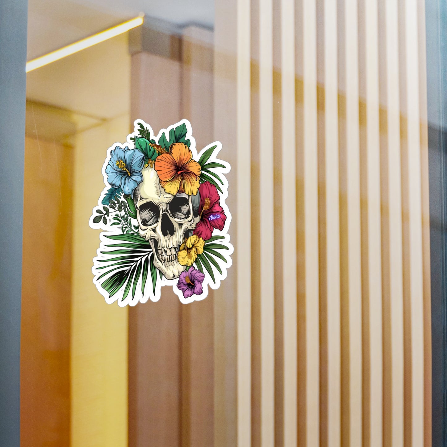 Stickers by Floral Fusion - Pineapple Skull v2