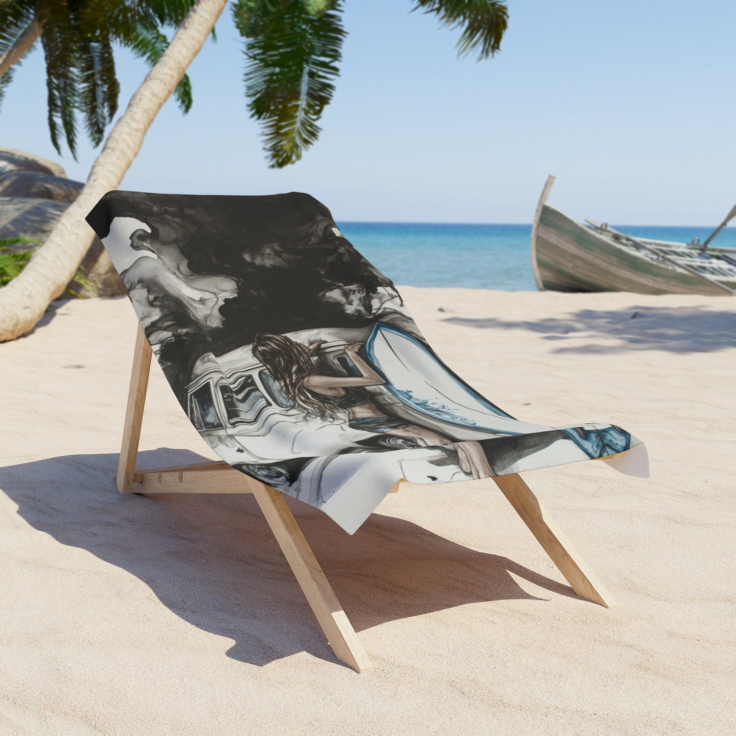 Tropical Beach Towels for Art Lovers V3