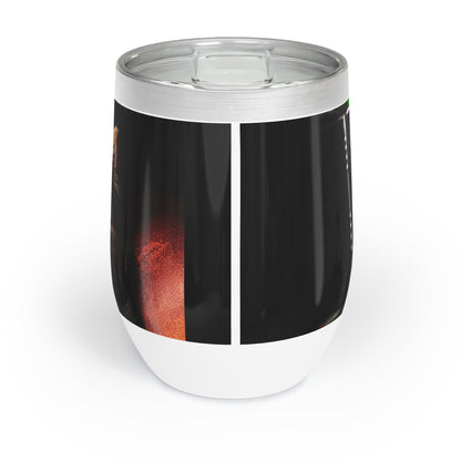 Chill Wine Tumbler - Pomeranian Vegas v1