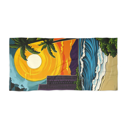 Tropical Beach Towels for Art Lovers V2