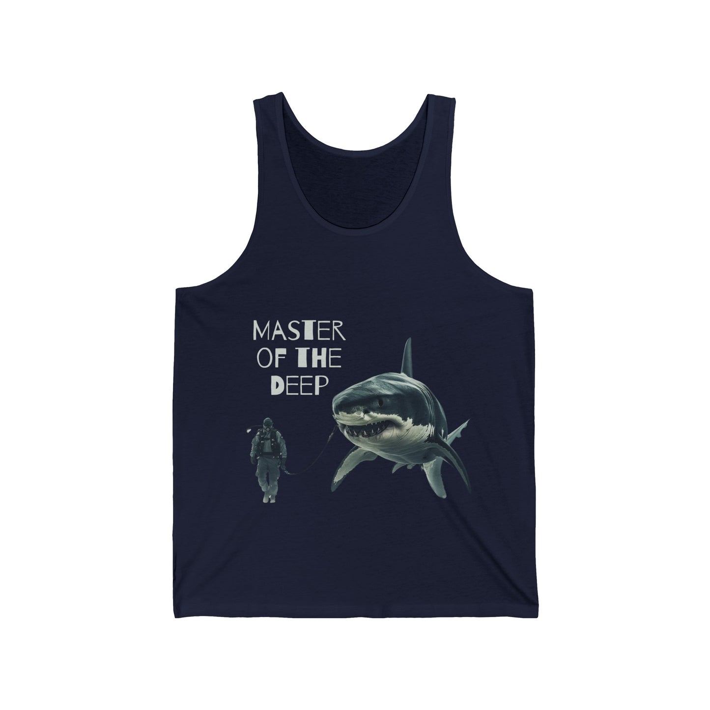 Master of the Deep - Unisex Jersey Tank, V1