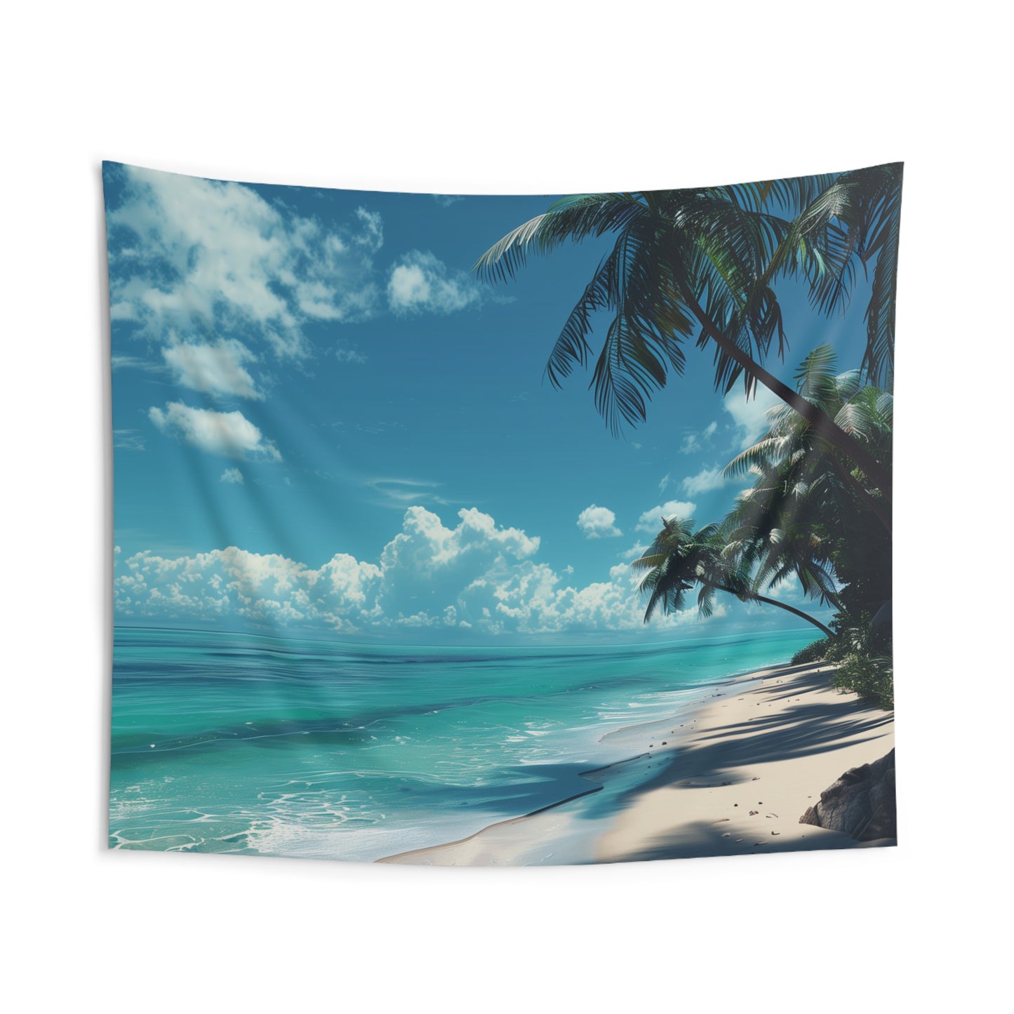 Tropical Beach V1 - Indoor Wall Tapestries