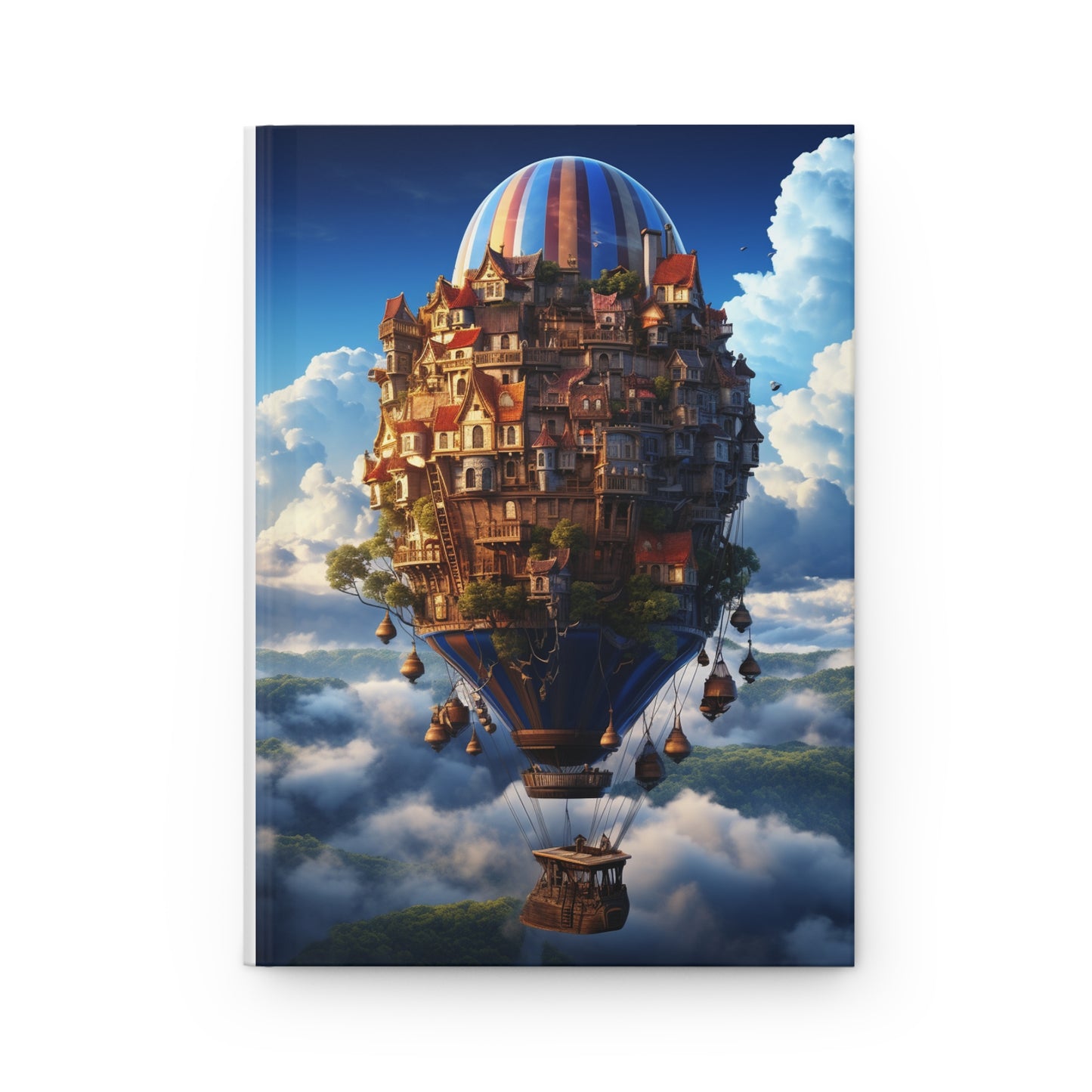 Hardcover Journal Matte - Imagination Homes Series Balloon 1