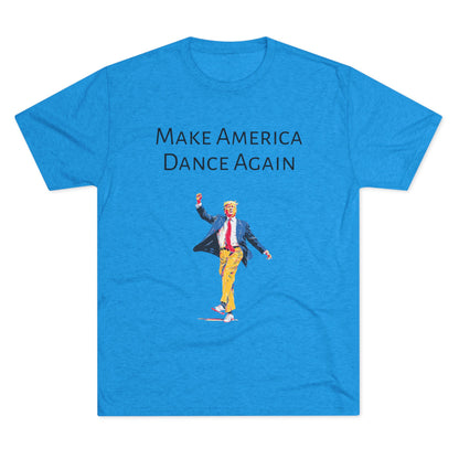 Trump DJ Tee V3 - Unisex Tri-Blend Crew