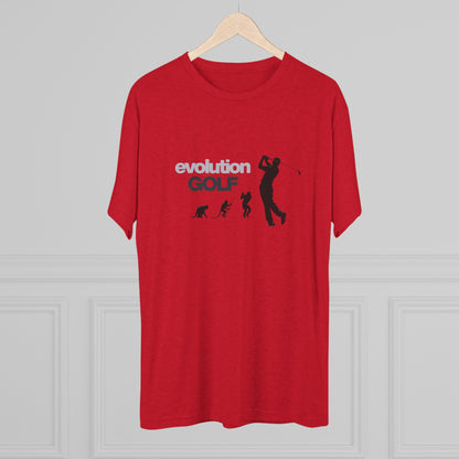 T-Shirt - Evolution Golf Ape to Golfer Satire Tee