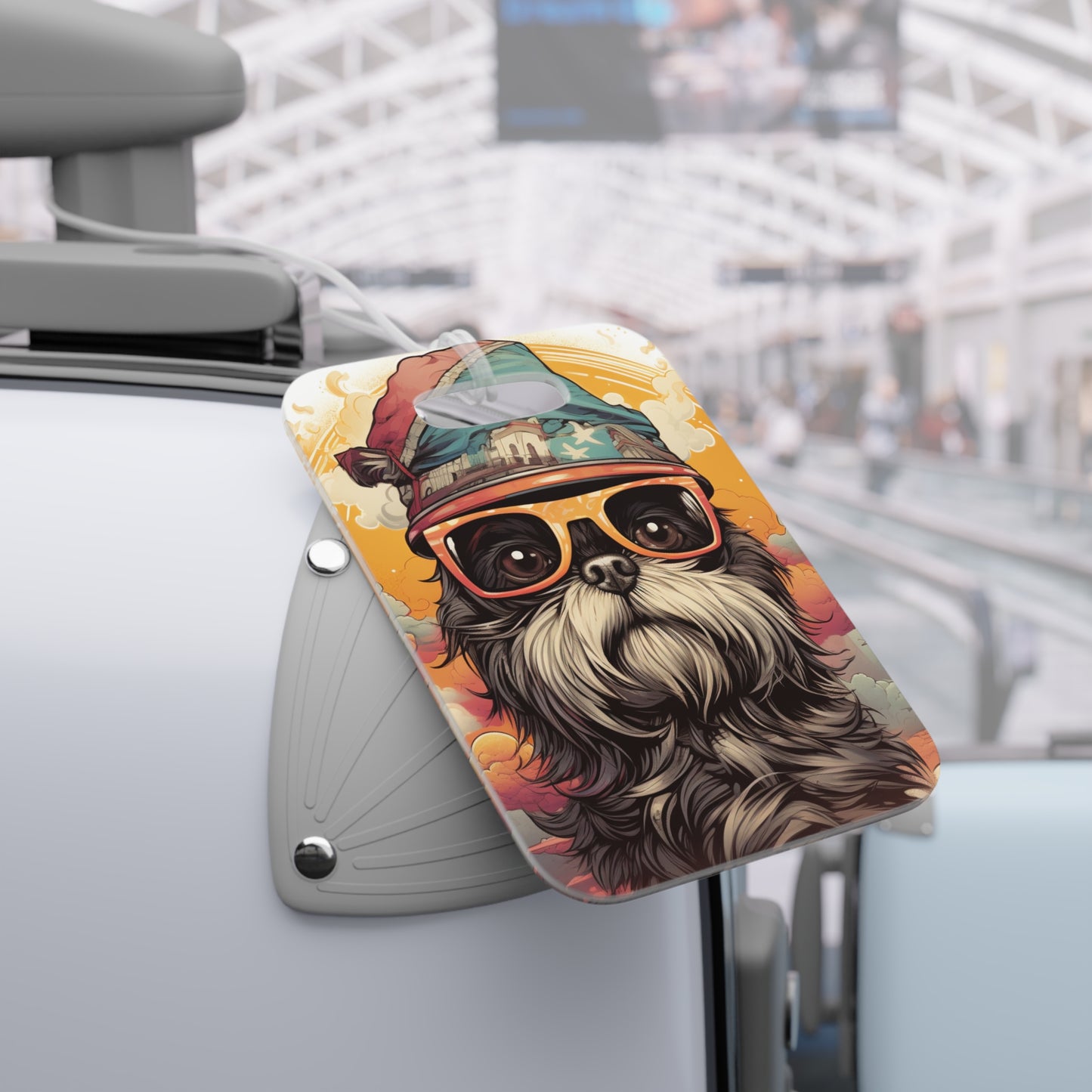 Shih Tzu Luggage, Bag Tags Amazing Pet Prints Shih Tzu 1