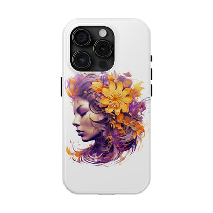 Tough IPhone Case by Floral Fusion Graphics - Girl Power Series 2