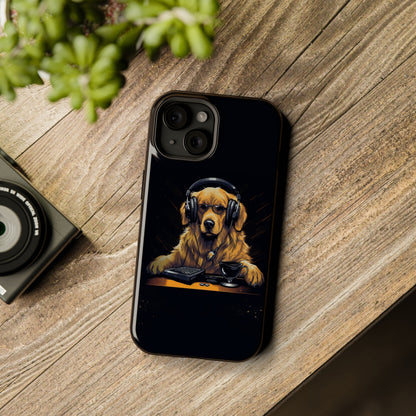 MagSafe Tough Cases for iphone 15 - Pet Lover Series - Golden Retriever 1