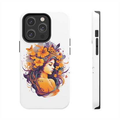 Tough IPhone Case by Floral Fusion Graphics - Girl Power Series 6