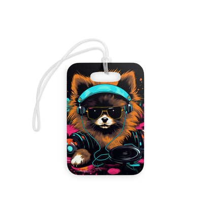 Luggage, Bag Tags Amazing Pet Prints Pomeranian v2