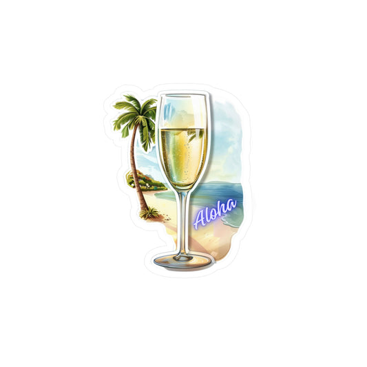 Stickers by Floral Fusion - Tropical Champagne V1