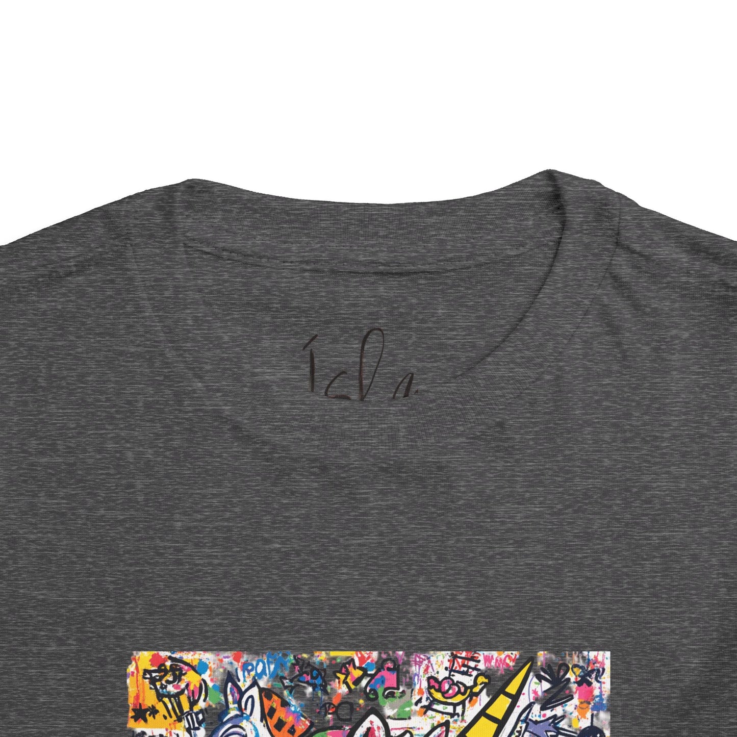 Colorful Unicorn Toddler Tee - Fun & Playful Kidswear