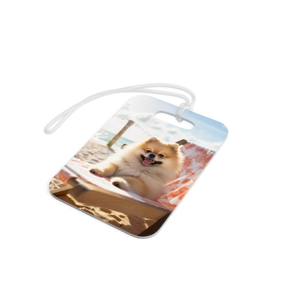 Luggage Tag, Bag Tag Amazing Pet Prints Pomeranian v3