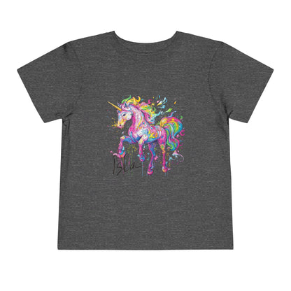 Colorful Unicorn Toddler Tee - Fun & Playful Kidswear V2