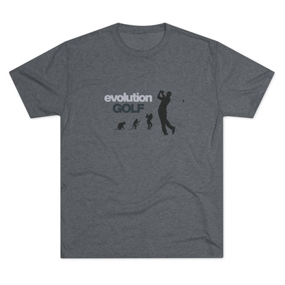 T-Shirt - Evolution Golf Ape to Golfer Satire Tee